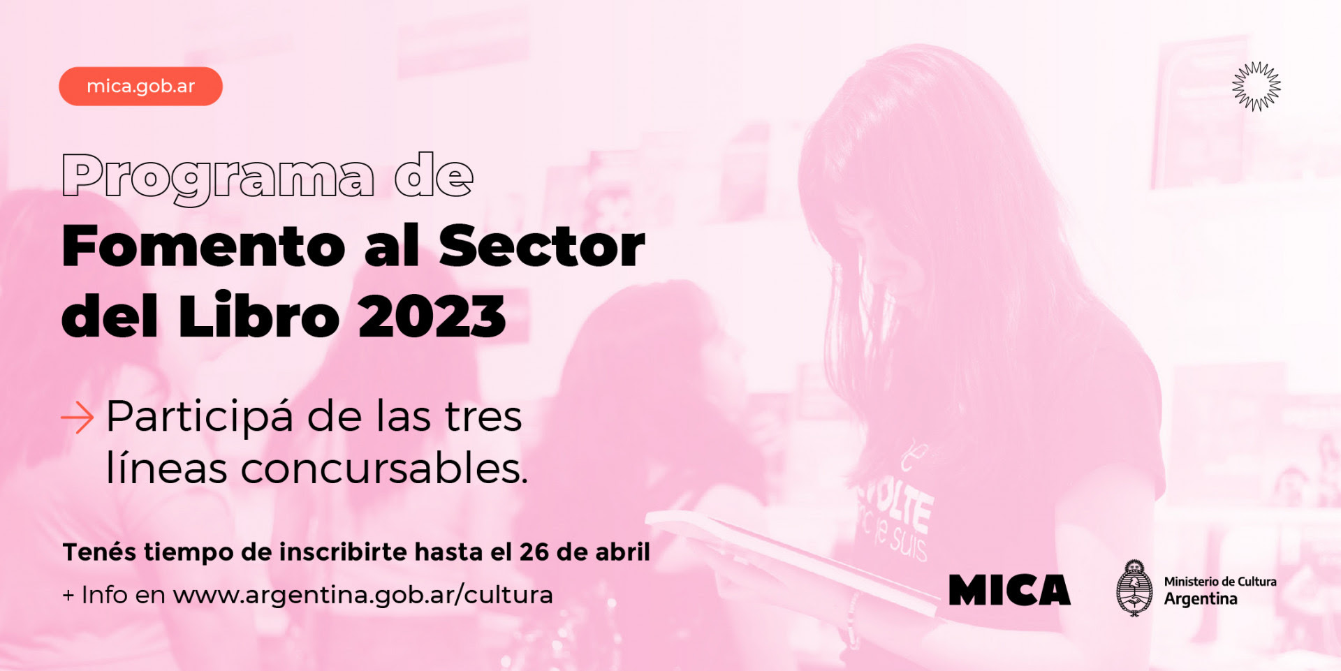 Segundo llamado del Programa de Fomento al Sector del Libro