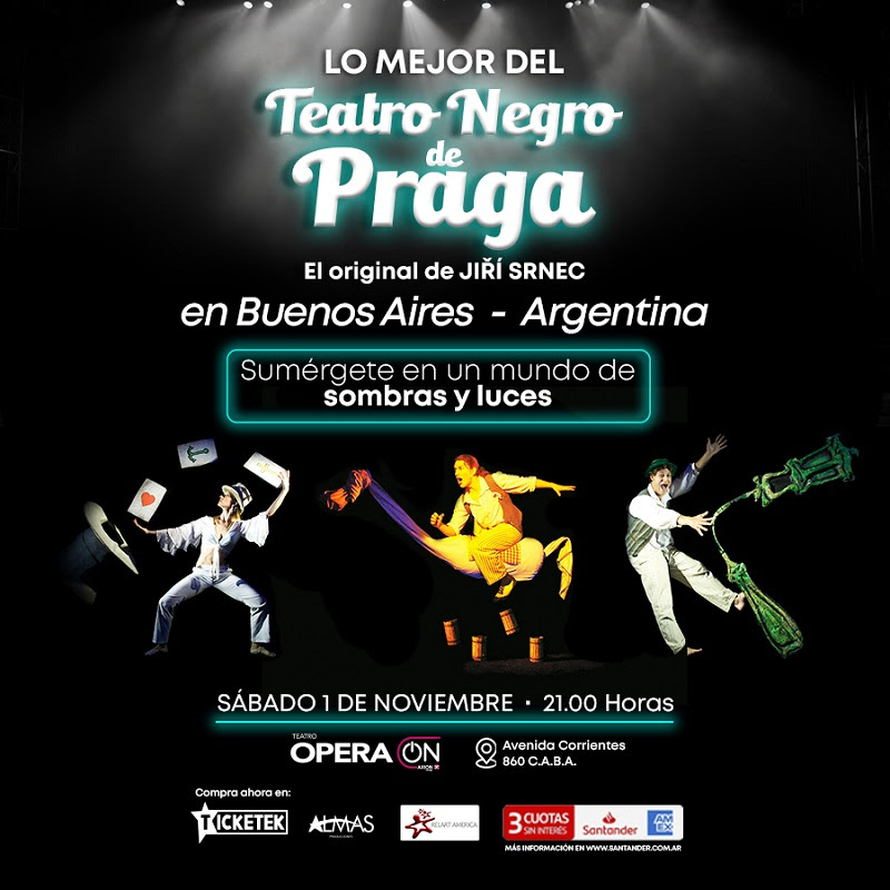 TEATRO NEGRO DE PRAGA EN ARGENTINA