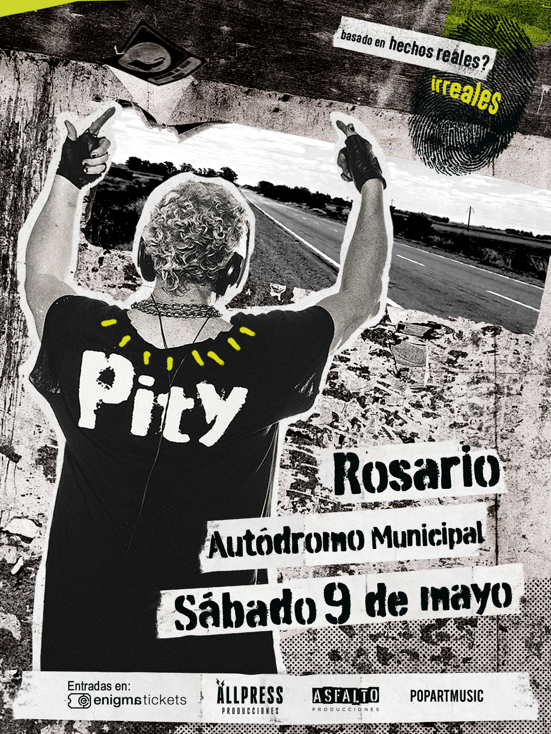 PITY ANUNCIÓ NUEVO SHOW EN ROSARIO